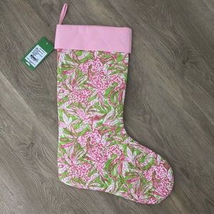 Lilly Pulitzer Christmas stocking